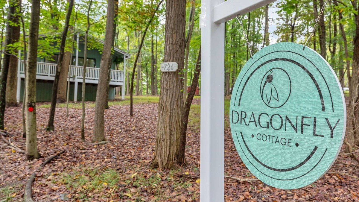 The Woods Cabin | Fireplace, Fire Pit & Resort Amenities