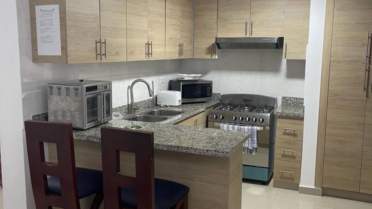 Moca Apartment | First floor 2-bedroom apartment with WiFi, AC in cool Moca