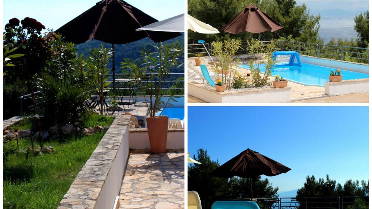 Cove Donja Krusica (Donje selo) House | First floor at the villa for 8 guests!!)) Two apartments on Solta island