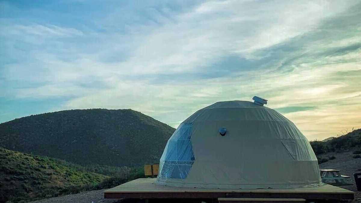 Mount Charleston House | First Off-Grid Geodesic Dome in Nevada!