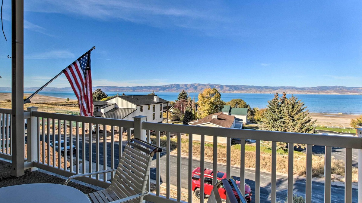 Dingle House | Fish Haven Home on Bear Lake: Community Beach