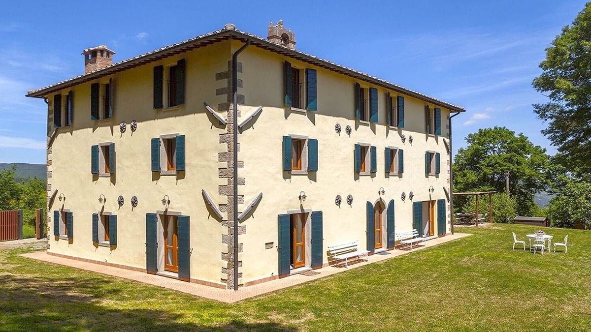 Piancastagnaio House | Fitness Room and Panoramic Views; Farmhouse
