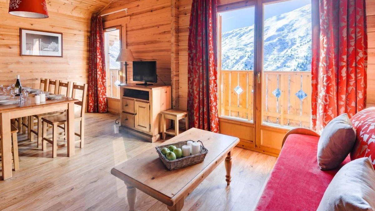 Valmeinier Apartment | Fitness, swimming pool, balcony, tv, 48m², Valmeinier