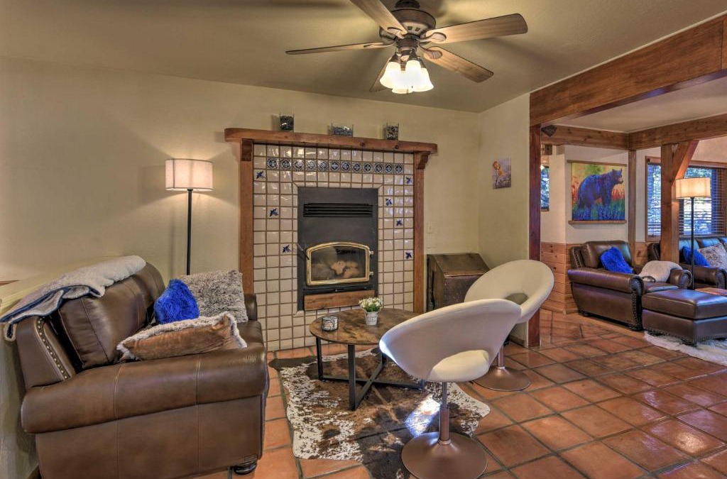 Swiss Manor House | Flagstaff Home with On-Site Trails, 3 Mi to Dtwn!