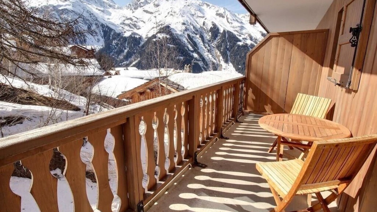 Sainte-Foy-Tarentaise Condo | Flat 6 pax - Le Ruitor- South Exposition Mountain View