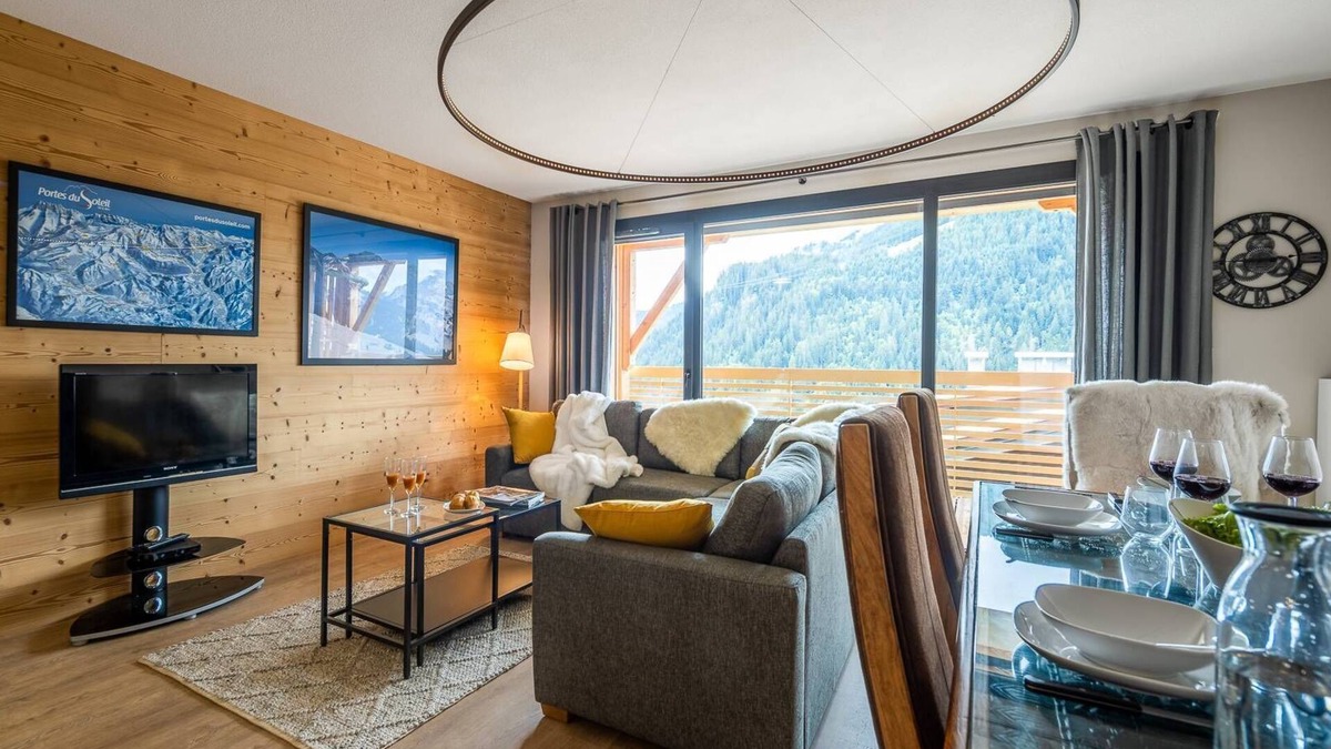 Chatel Apartment | Flat 6 pers - modern, central, ski in ski out