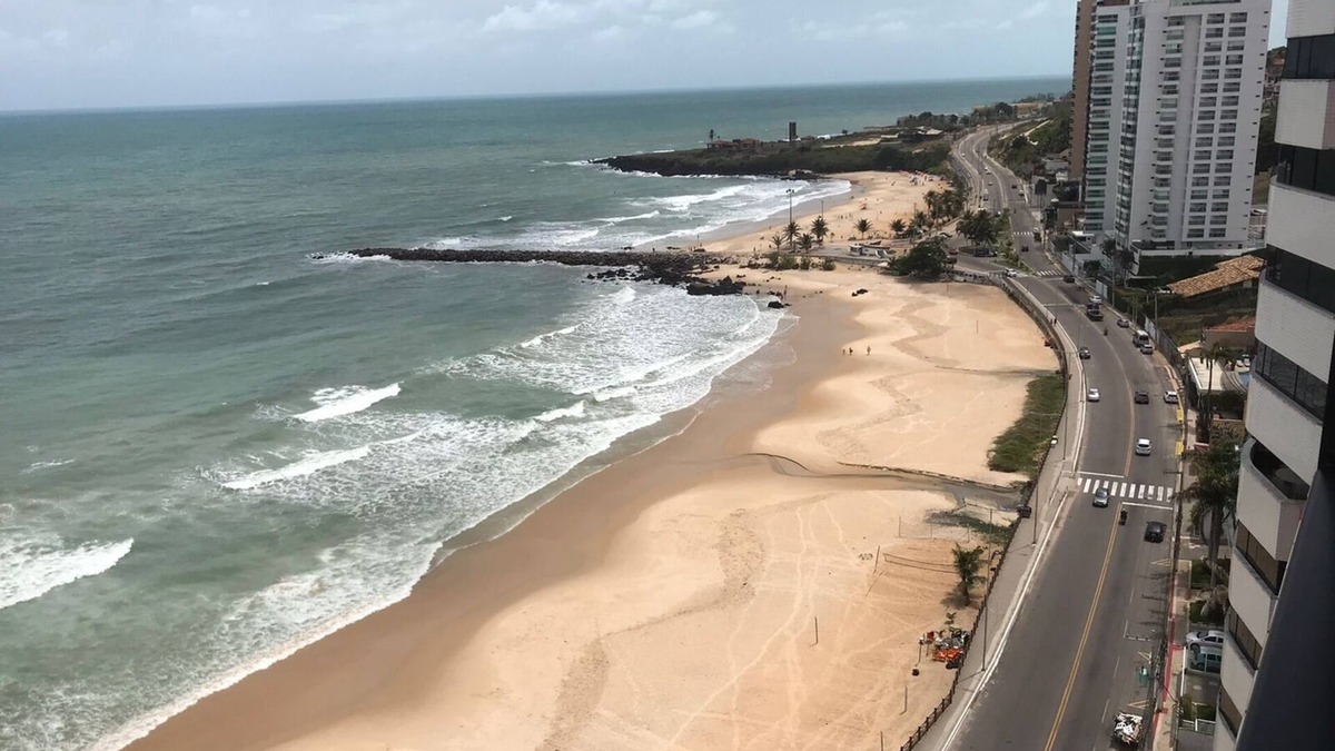 Areia Preta Apartment | Flat DE Frente Para O MAR COM Vista Linda DA Praia E Localização Perfeita