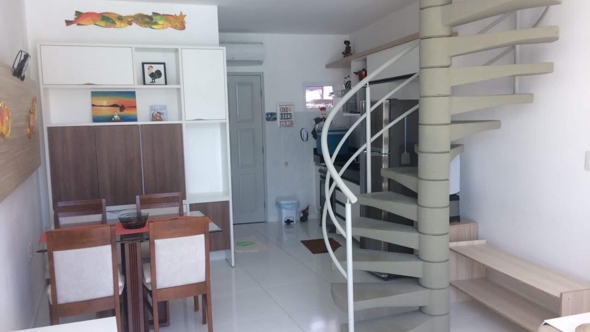 Centro Condo | Flat in Mandakaru Residence - Duplex 02 qtos until 06 - close to the beach and boardwalk