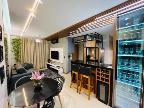 Centro Apartment | FLAT LUXO PREMIUM - Londrina Flat Hotel - 43m² #garagemgrátis