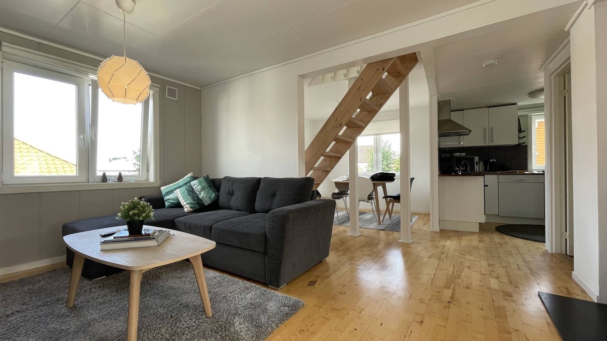 Stavanger Apartment | Flat with 2BR and terrace between restaurants