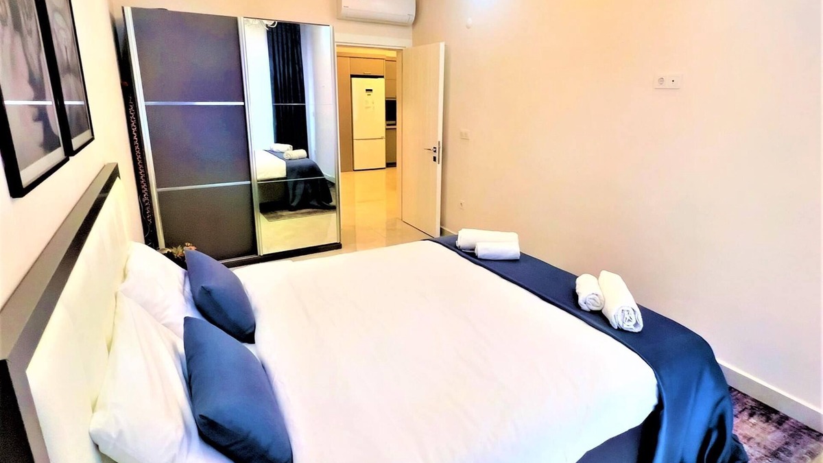 Kargicak Apartment | Flat with Shared Pool and Backyard in Avsallar