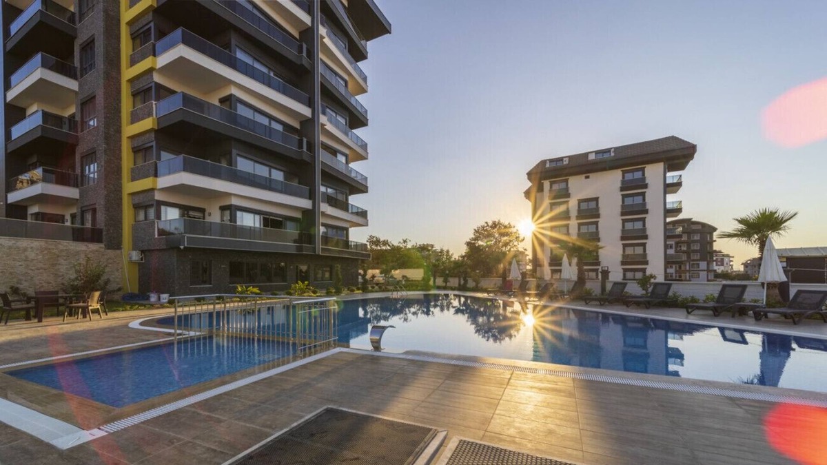 Avsallar Apartment | Flat with Shared Pool, Hammam and Sauna in Alanya