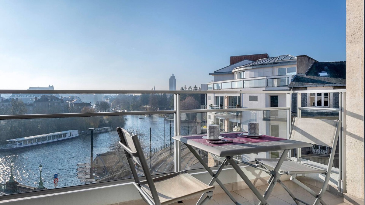 Saint-Felix Apartment | Flat with view on the Erdre for 4 persons