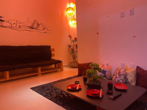 Mangabeira Apartment | Flat YinYang - Temática Japonesa e Conforto Climatizado