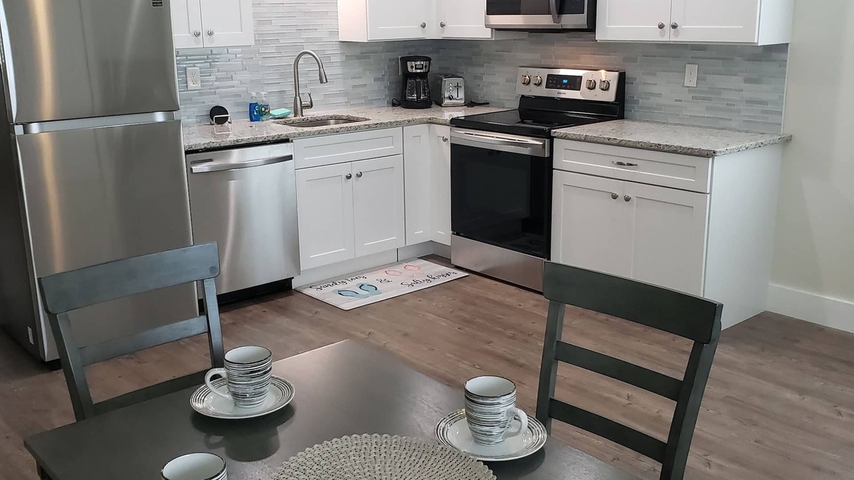 Crescent Beach Apartment | Flip Flop Life , 1 br/1 ba for families up to 3 , short walk to the beach !