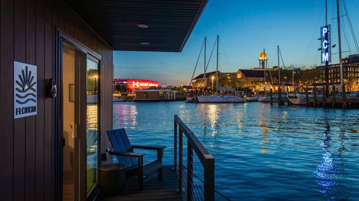 Port Covington Boat Rental | Flohom 9 | Elevated Luxury & Epic Sunsets