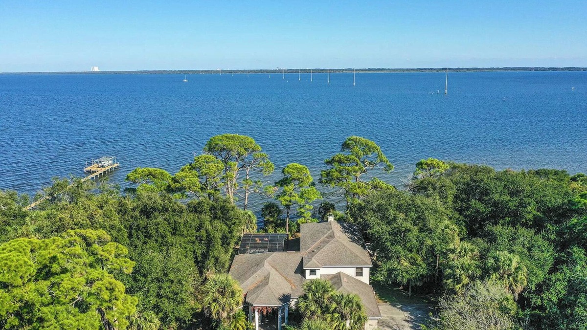 Port Saint John House | Florida Space Coast Waterfront Retreat