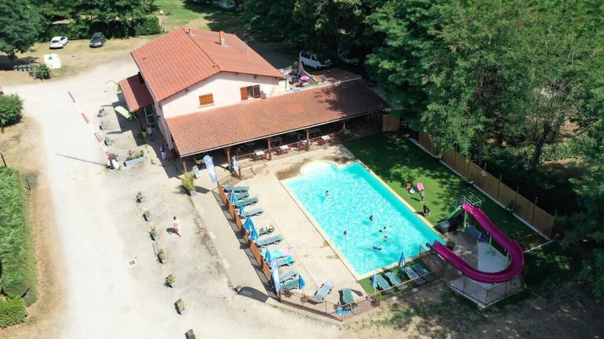 Rieux-de-Pelleport House | Flower Camping LES MIJEANNES * - Mobile home Comfort 25m2 2 bedrooms + TV 4 people