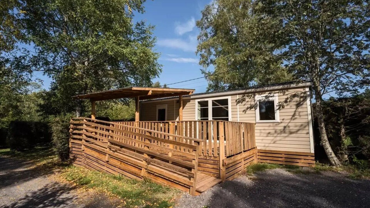 Granges-Aumontzey House | Flower Camping LA STENIOLE * - Mobile home PMR Comfort - 2 bedrooms 4 people