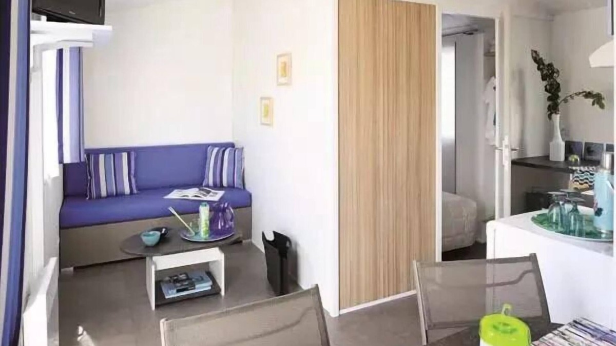 Avrille House | Flower Camping Beauchêne * - Mobile home Standard 16 m2/1 bedroom - terrace 2 people
