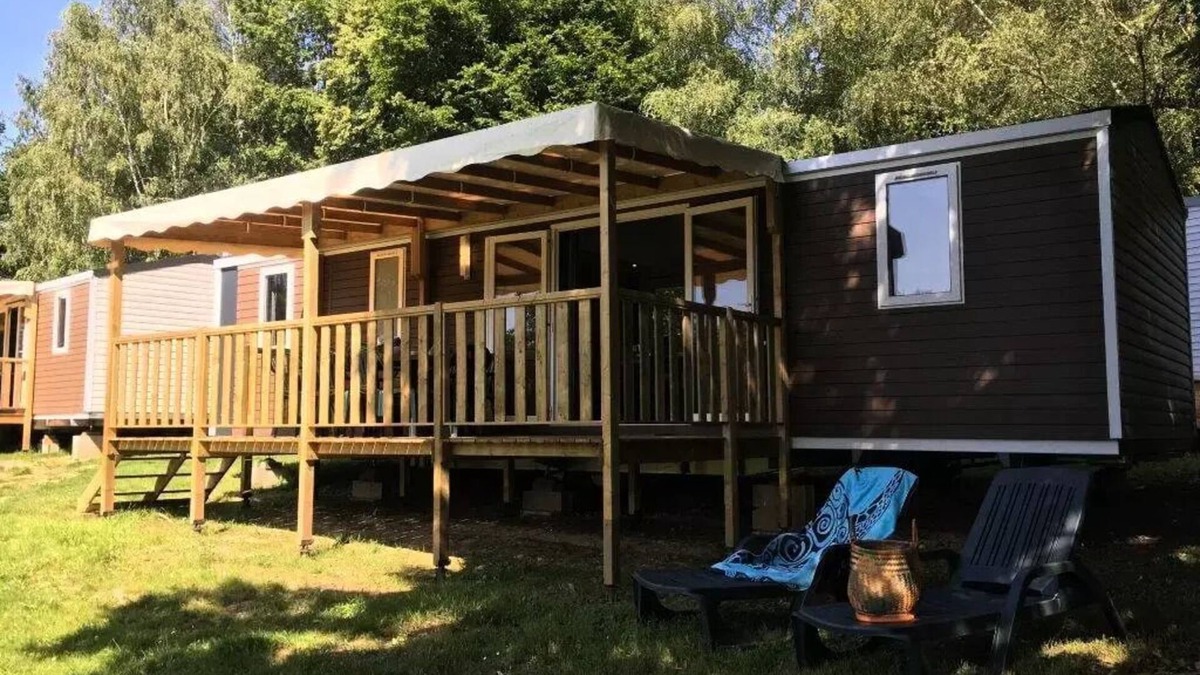 Angoisse House | Flower camping de Rouffiac * - Mobil-home Aqua Premium 43 m2 - 3 bedrooms 8 people