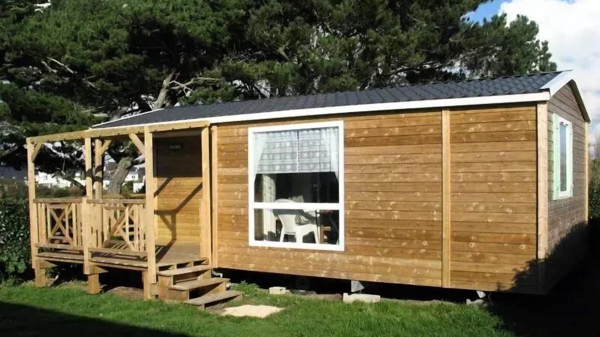Kerroch House | Flower Camping La Pointe du Talud * - Mobile home Comfort LOGGIA 25m2 - 2 bedrooms + covered terrace 9m2 5 people