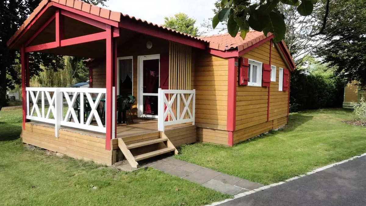 Ranspach Ski Chalet | Flower Camping Les Bouleaux * - Chalet COMFORT 35 m2 (2 bedrooms) + covered terrace 6 people