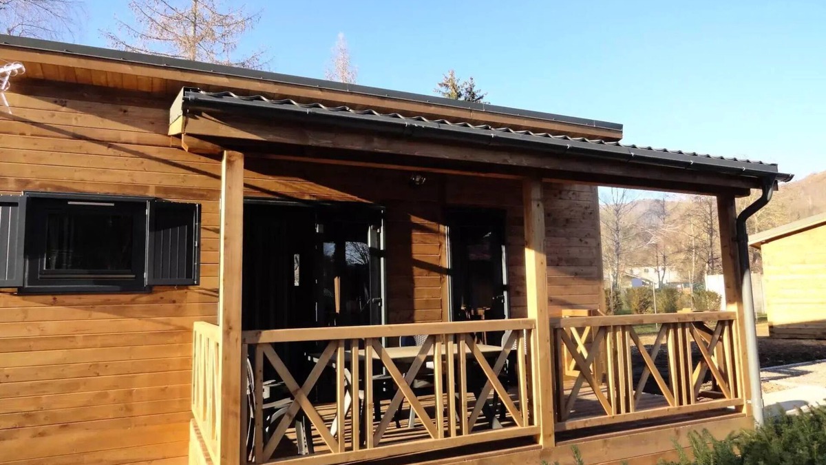Ranspach House | Flower Camping Les Bouleaux * - Chalet CONFORT+ 30m2 (2 bedrooms) + terrace 5 persons