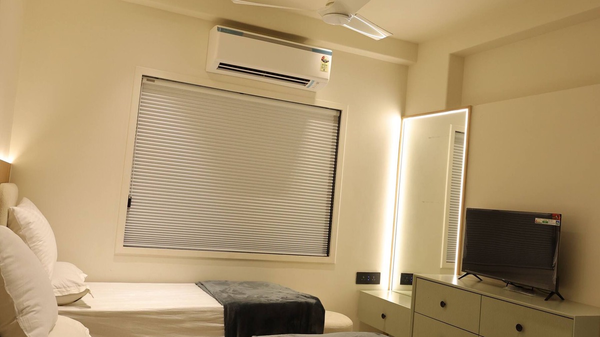Vadodara Apartment | For NRI by NRI Penthouse-Terrace,Pizza Oven, Views