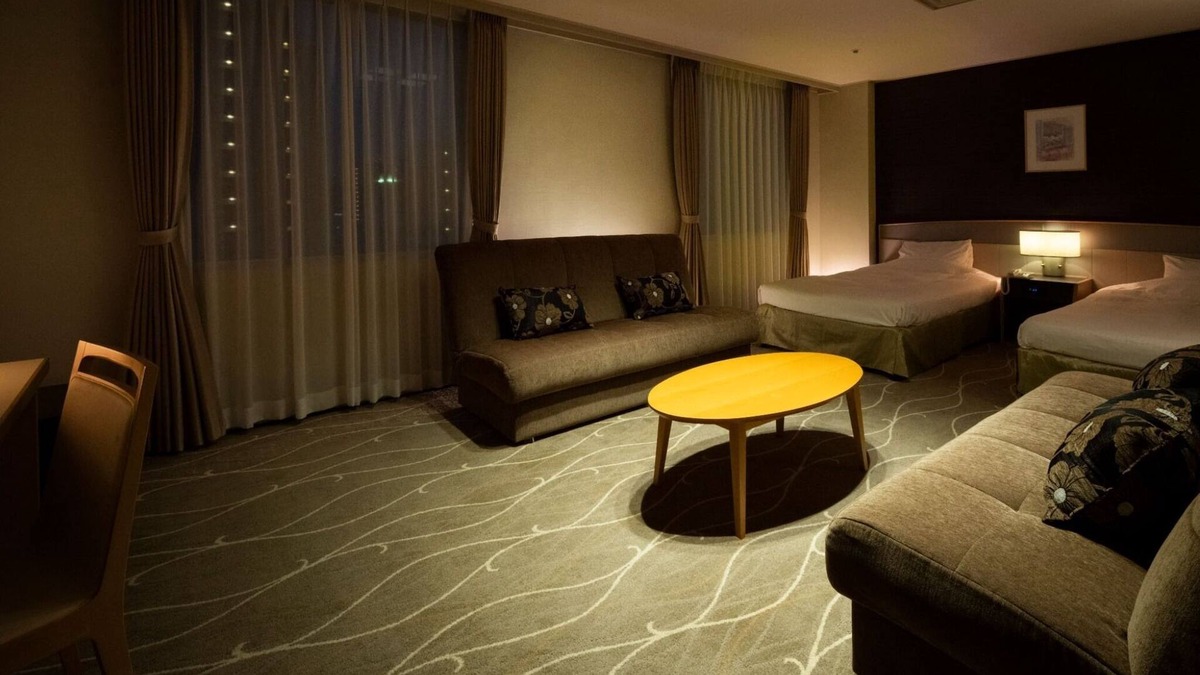 Tennoji Hotel | Force Deluxe Twin Room B Nonsmoking | Stay wit/Osaka Ōsaka