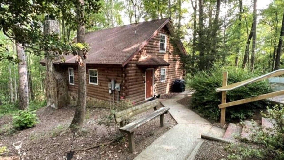 Traphill House | Forest Cabin Minutes from Stone Mountain, NC