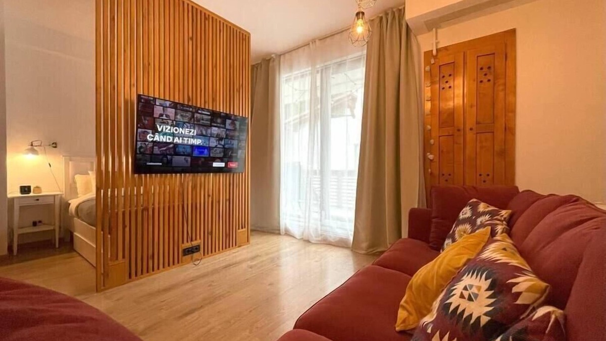 Predeal Apartment | Forest Oasis Studio: free Netflix and Disney+