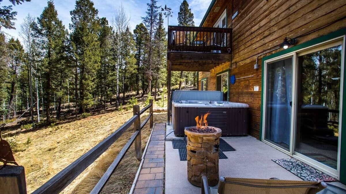 Spring Valley House | Forest Retreat over 1 acre, Hot Tub, Log Furniture, Wildlife!