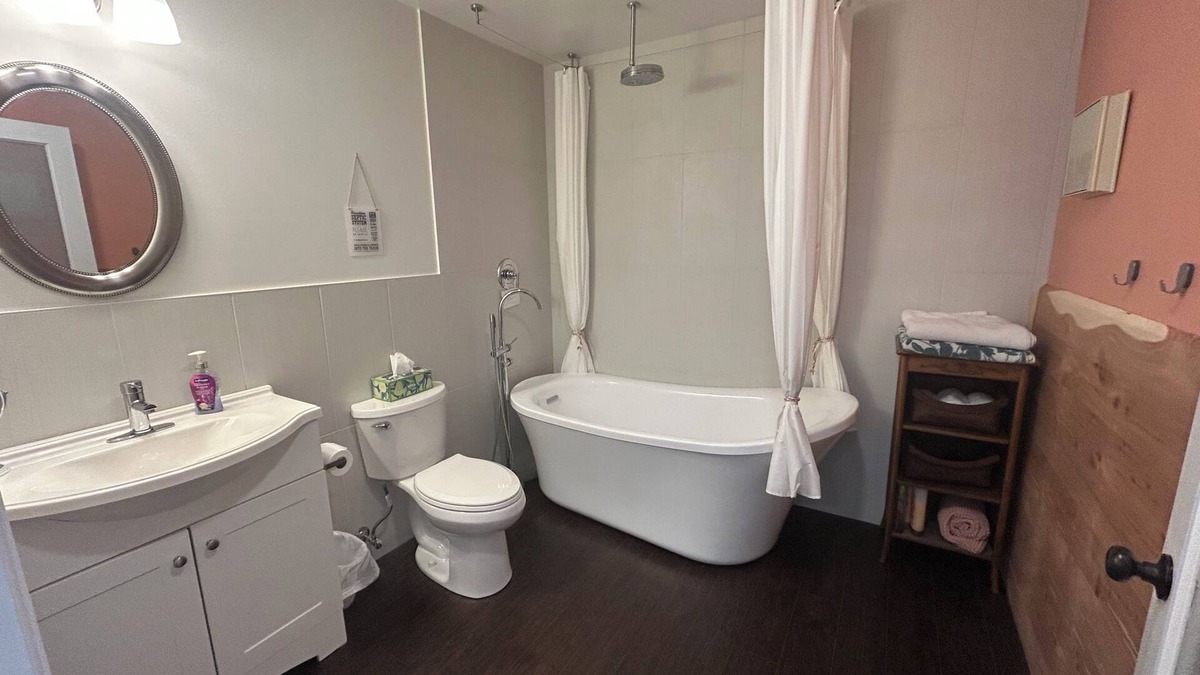 Buchanan Apartment | Forest Retreat Private Studio. Full kitchen and bathroom, queen bed, sleep sofa.