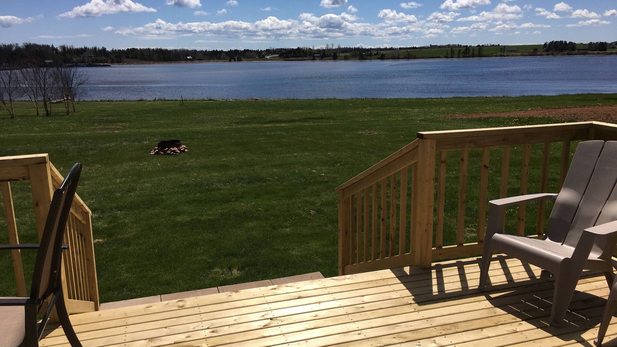 Bay Fortune Cottage | Fortunate View Summer Home overlooking Bay Fortune Harbour and Fortune River