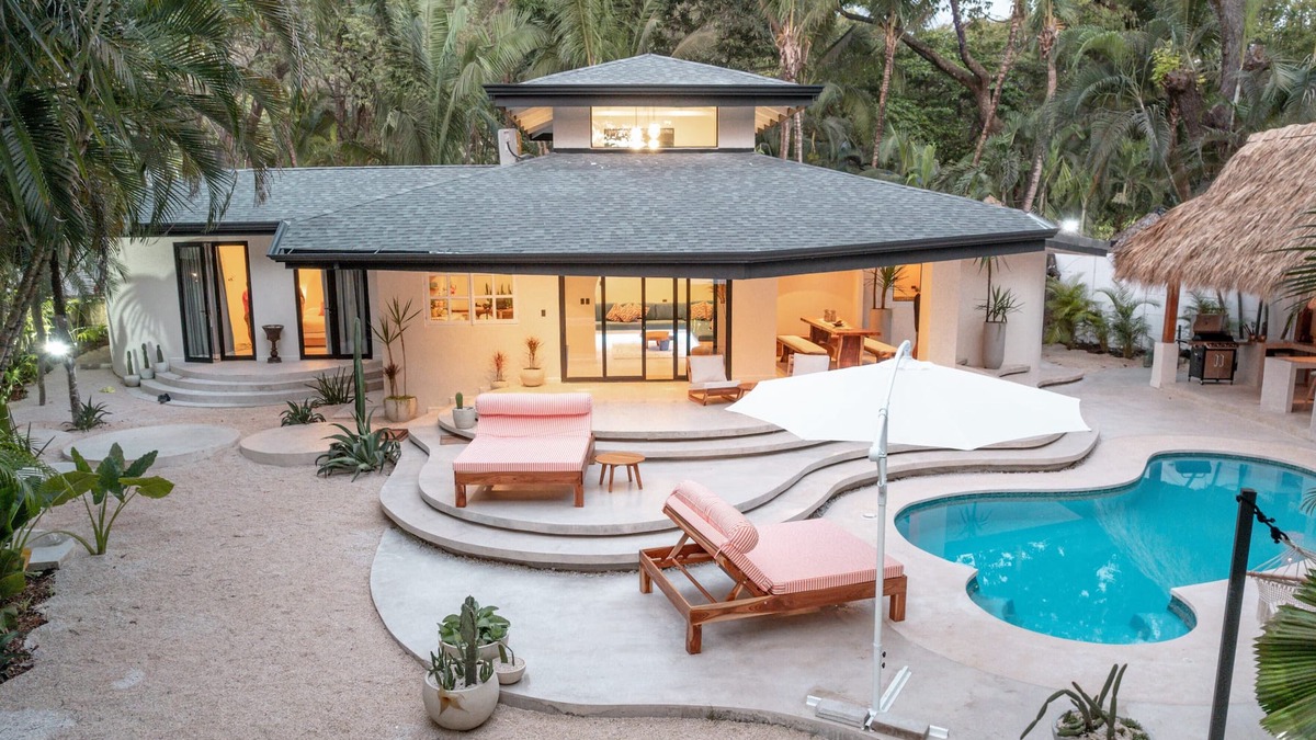 Carmen Villa | Four Bedroom Beach Villa, Right Next to Banana Beach. Steps from the beach.