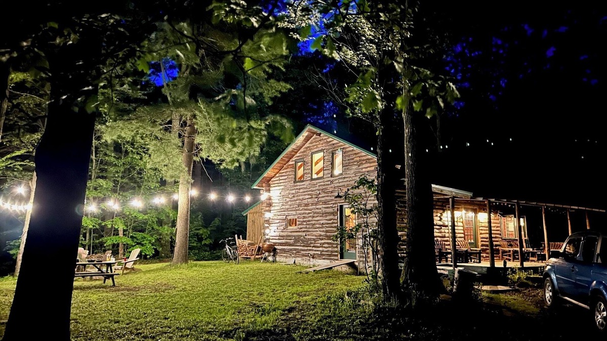Newfield Cabin | Four Gorges Cabin at Fisher Woods: A Private Cozy Home Base in the Finger Lakes