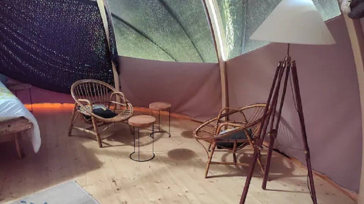 Eclaron-Braucourt-Sainte-Liviere Cabin | Wigwam les Étoiles Pour Toile de Fond