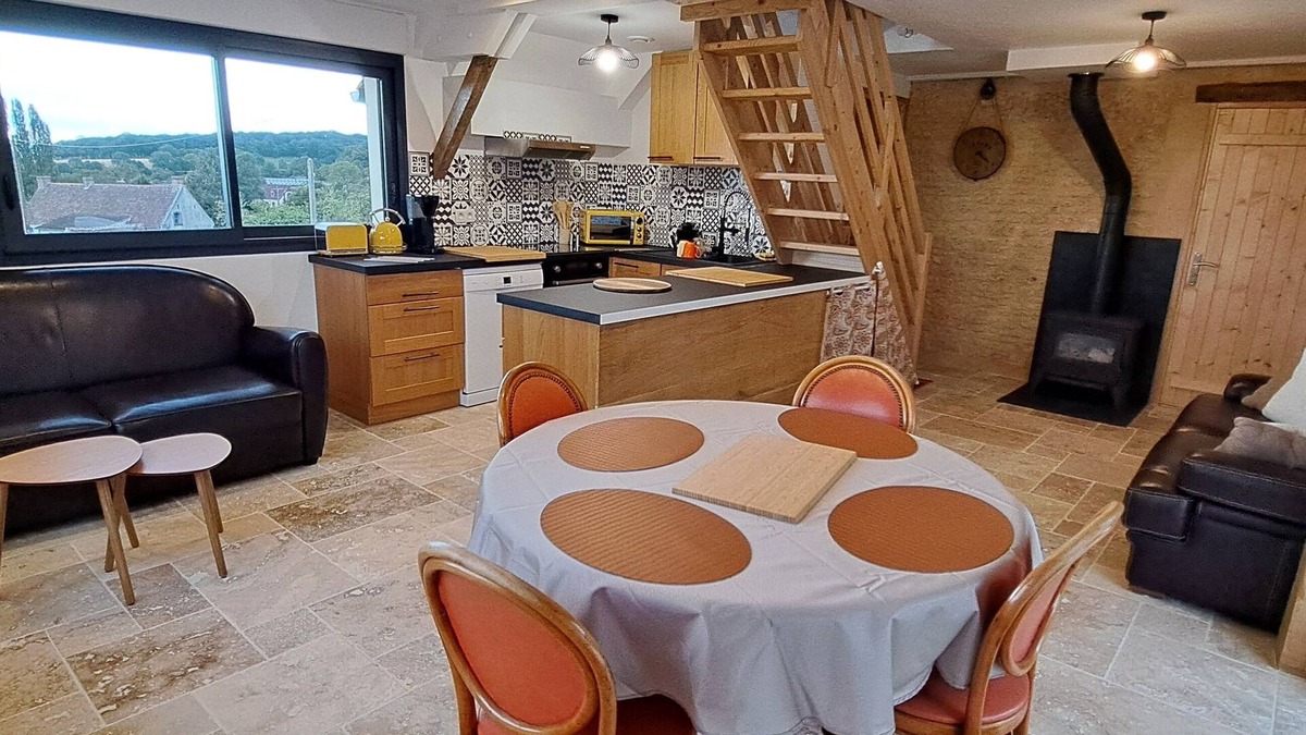 Aubry-en-Exmes House | New house, superb 180° panorama of the Normandy hills.