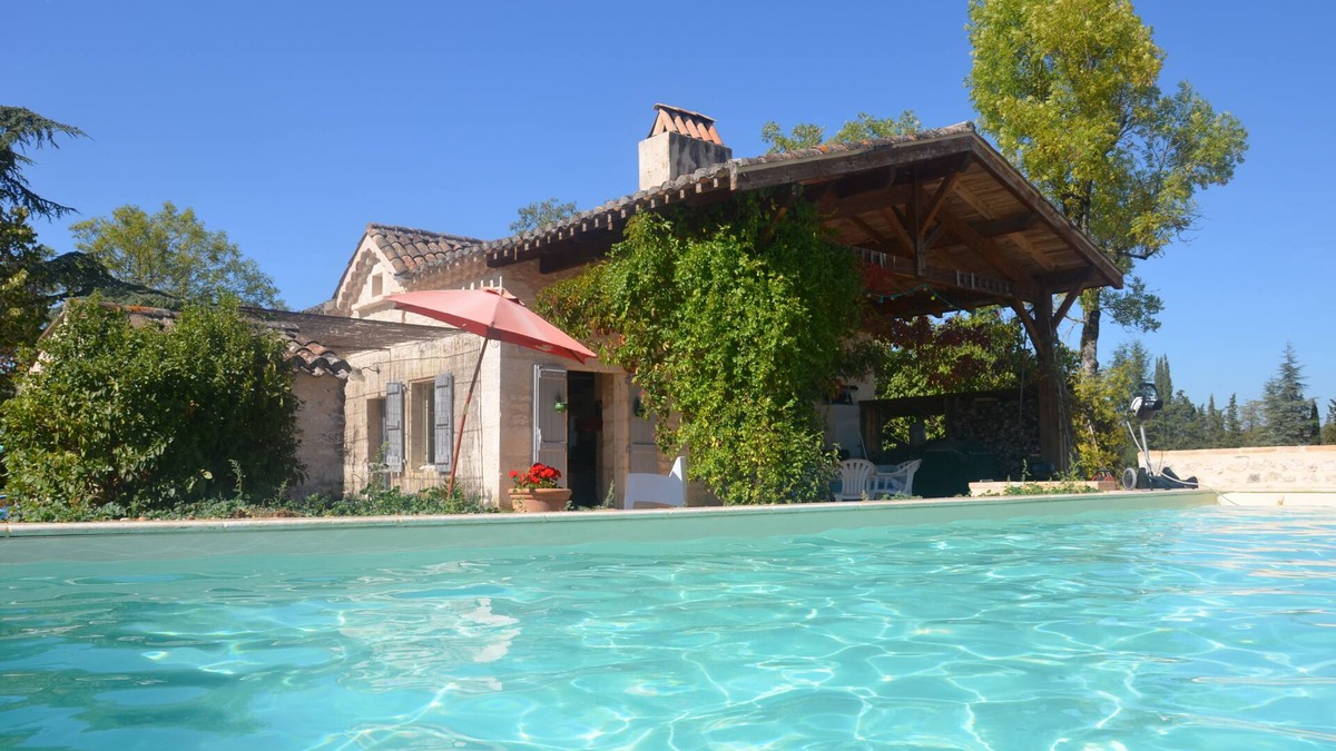 Castelnau-Montratier-Sainte-Alauzie House | Renovated Quercy stone. Privacy. Heated private swimming pool.