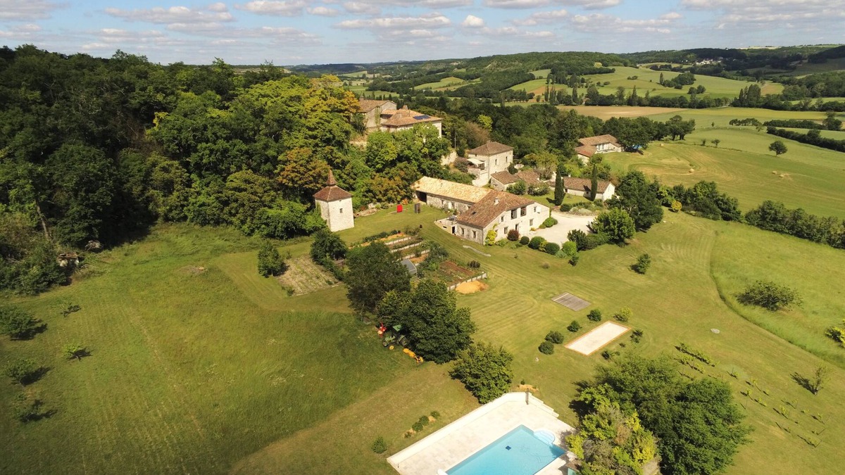 Sainte-Alauzie House | Domaine des Collines du Quercy Blanc