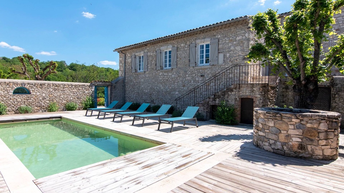 Saint-Jean-de-Maruejols-et-Avejan House | Mas Picholine - Maison pour 10 avec piscine