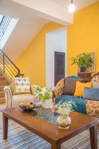 Nerul Apartment | Frangipani 4BR with Pool & Field View