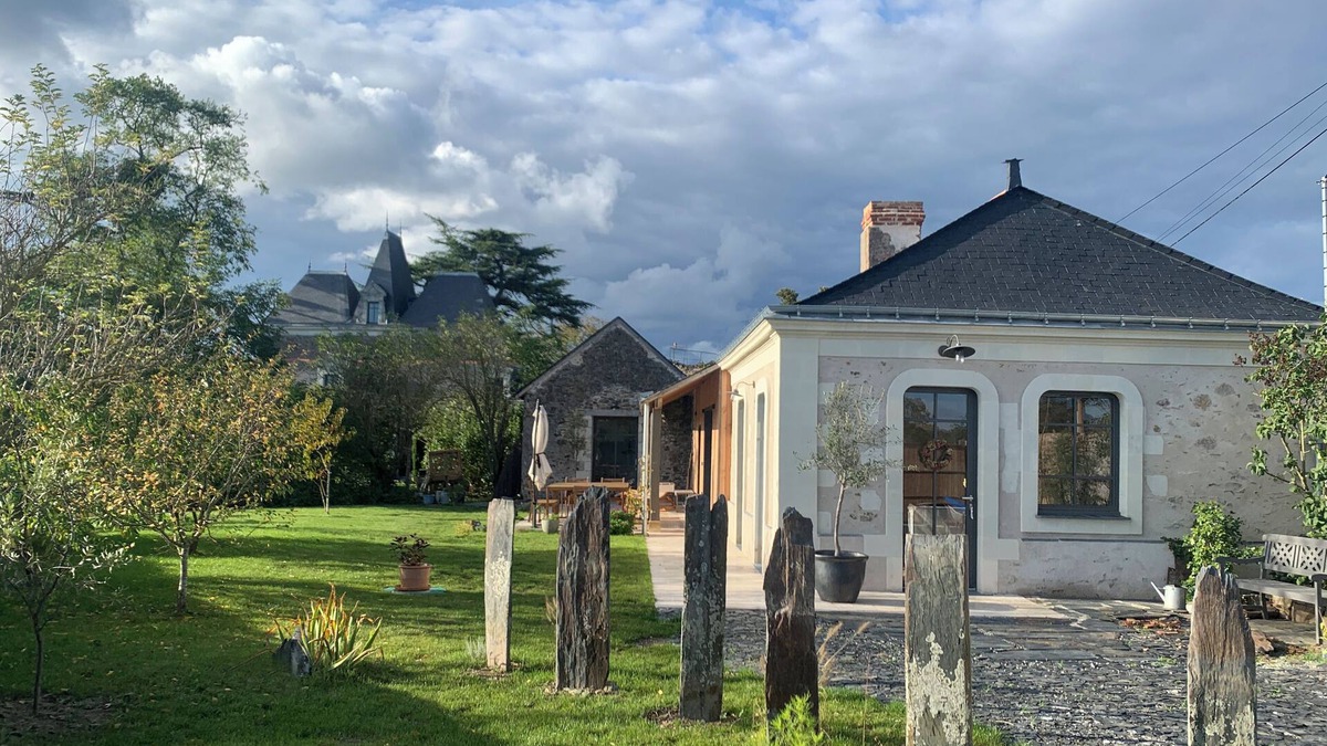 Moze-sur-Louet Cottage | Französisches Landhaus im Anjou, in den Weinbergen, in Loire- und Schlössernähe