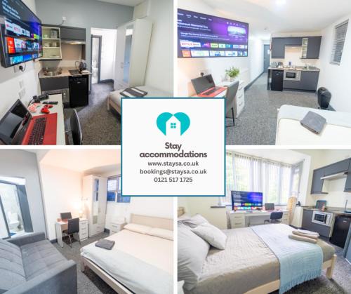 Selly Oak House | FREE PARKING Cosy Studios close to city and QE and UOB!