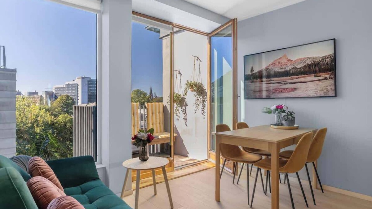 Grunerlokka Apartment | Free Parking l 1000m to City Center l Priv Balcony