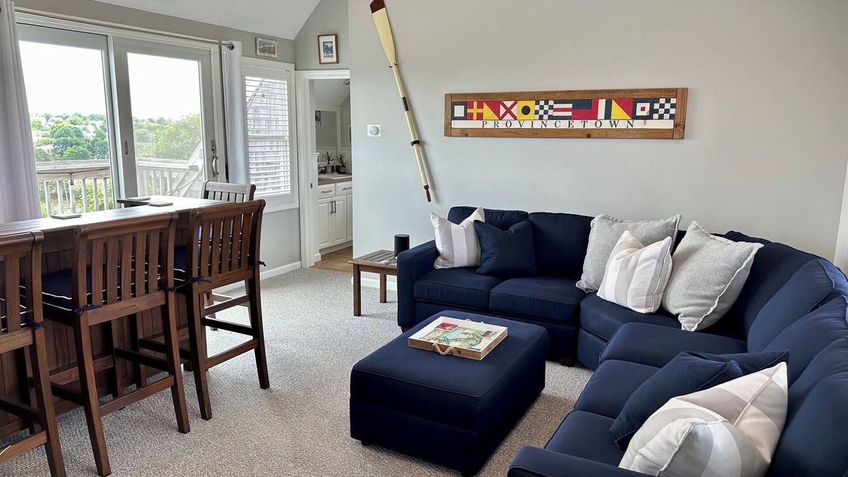 Provincetown House | Freestanding Spacious Condo w/2 Bed, 3 Bath, Extra Bonus Spaces & Great Views!