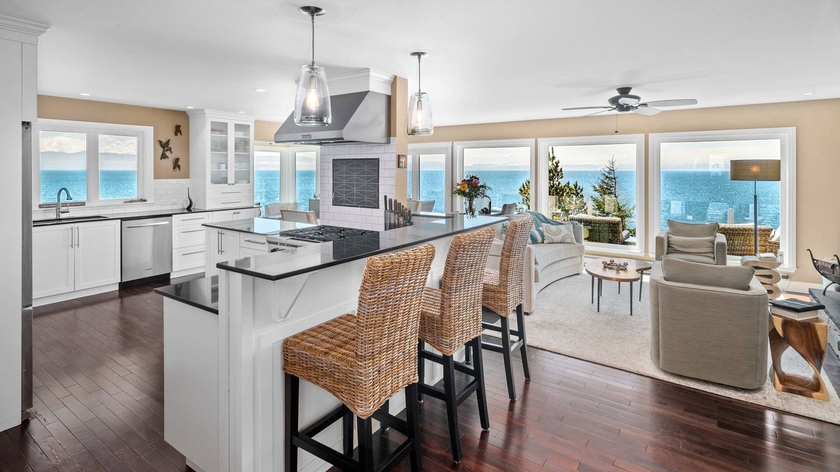 Juan de Fuca Electoral Area House | French Beach Ocean Front Executive Home