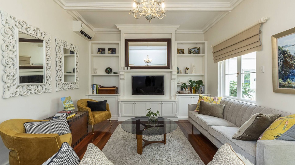 Claremont House | French Charm on Leafy Street near River.