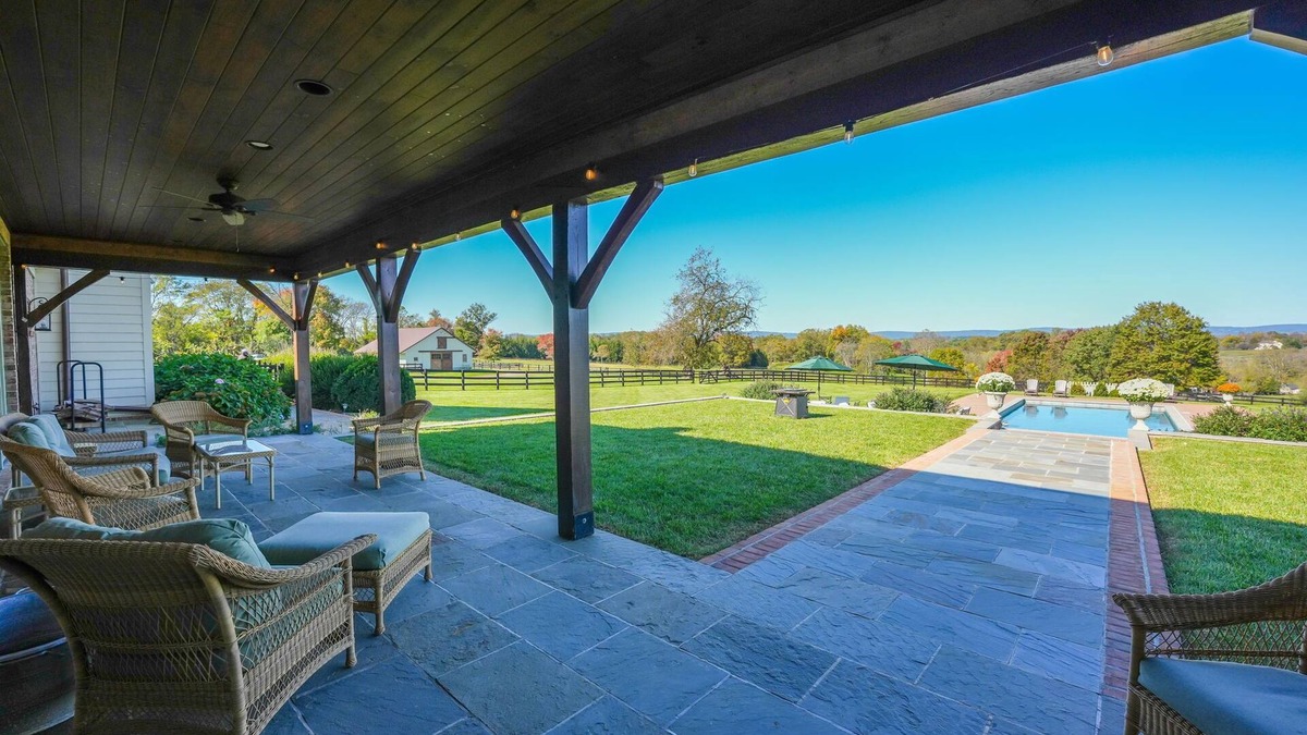 Blue Ridge House | French Country Estate on scenic Lincoln Rd just 5 miles south of Purcellville.